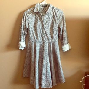 Express size 4 shirt dress